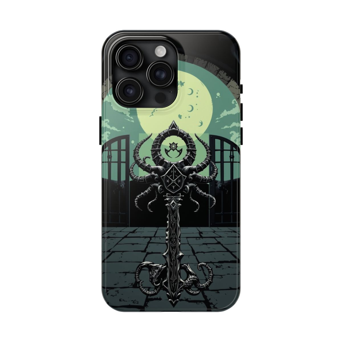 Bonewarden's Cipher phone case